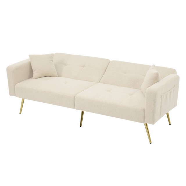 IDEASY Schlafsofa Schlafsofa Bettfunktion, 3-fach verstellbar (105°-180), m günstig online kaufen