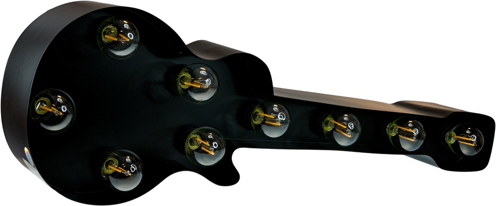 MARQUEE LIGHTS LED Dekolicht »Old Guitar«, 9 flammig-flammig, Wandlampe, Ti günstig online kaufen