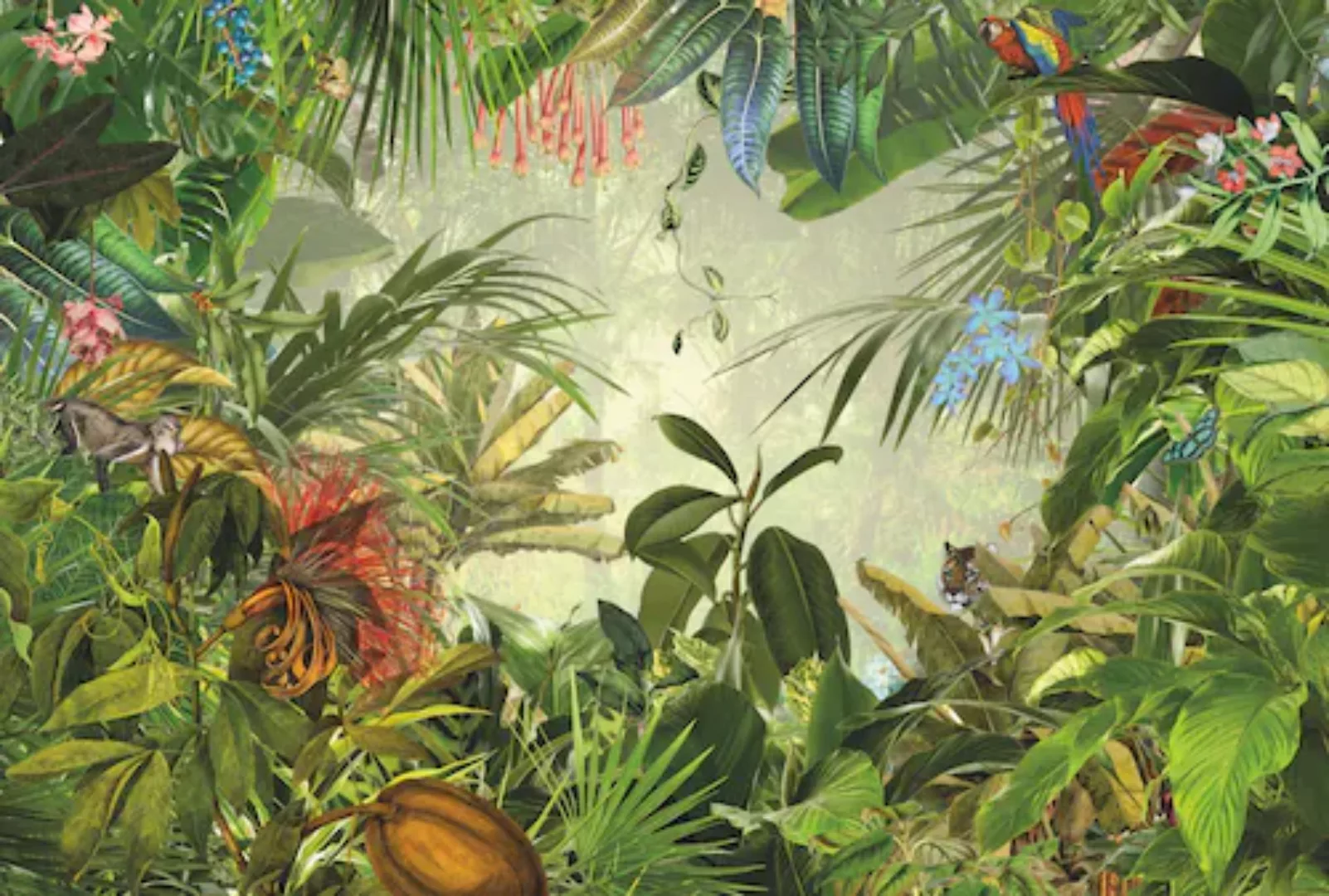 KOMAR Vlies Fototapete - Into the Wild - Größe 368 x 248 cm mehrfarbig günstig online kaufen