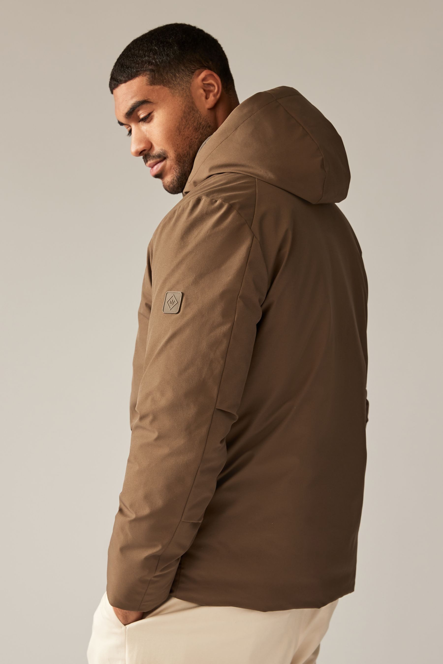 Next Anorak Wasserabweisender Parka Teddyfellfutter 4 günstig online kaufen