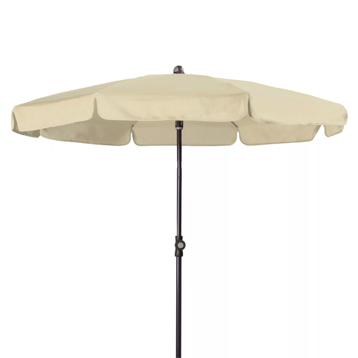 Doppler Balkonschirm Sunline Neo Ø 150 cm Natur mit Push-Up Mechanik günstig online kaufen