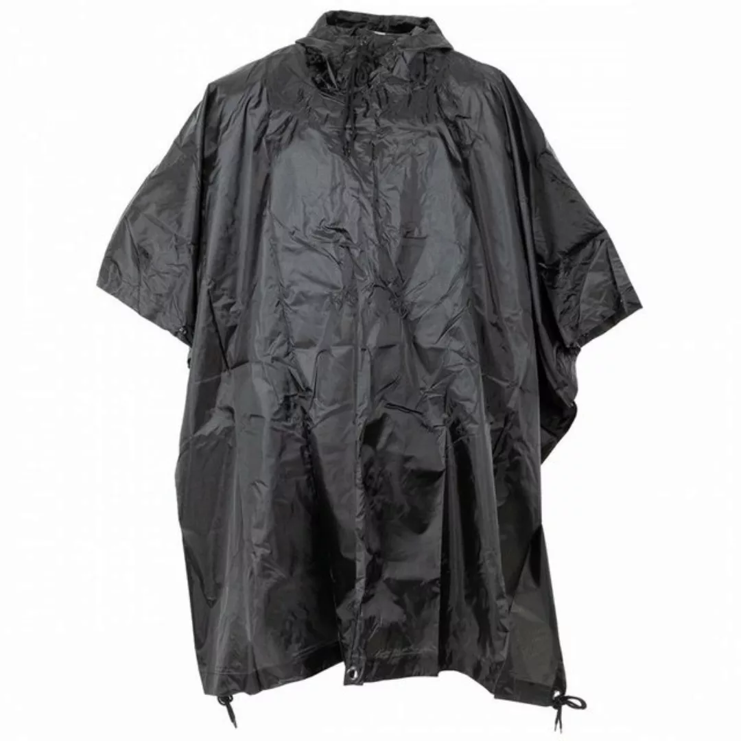 MFH Poncho 08524A - US Poncho - Gr. 144 x 223 cm - schwarz günstig online kaufen