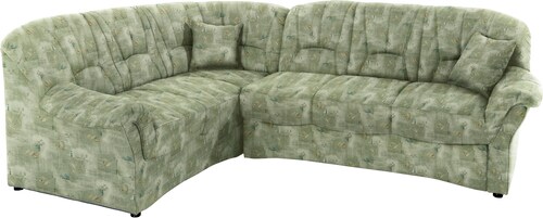DOMO collection Ecksofa »Bahia, zeitlos und elegant, bequeme Armlehnen, L-F günstig online kaufen
