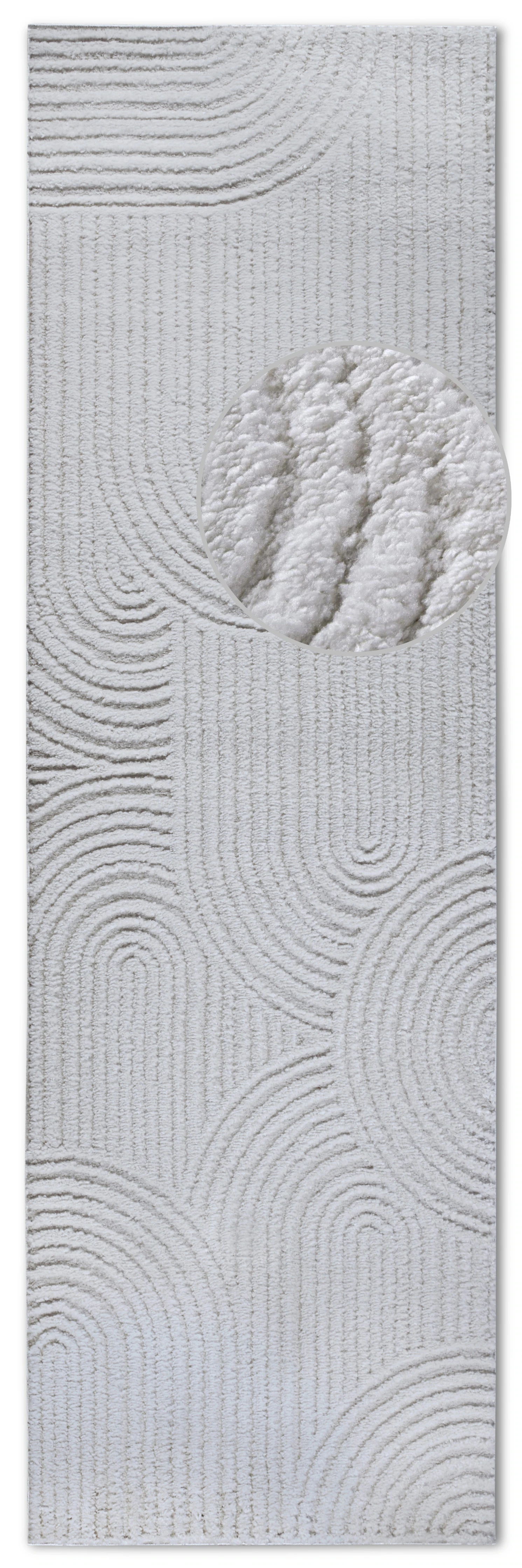 ELLE DECORATION Hochflor-Teppich »Chappe«, rechteckig, 18 mm Höhe, Shaggy, günstig online kaufen