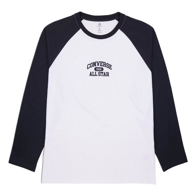 Converse Langarmshirt MEN'S CONVERSE PREMIUM LONG-SLEEVE RAGLAN T-SHIRT (1- günstig online kaufen