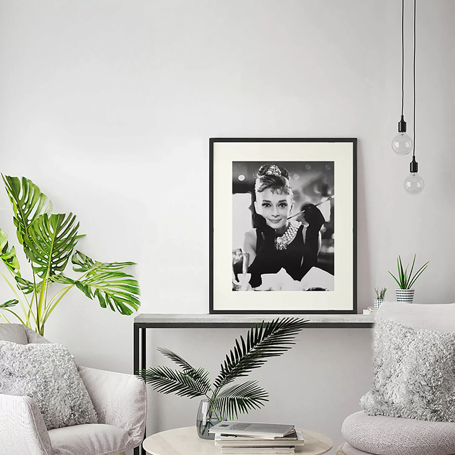 Any Image Wandbild Frühstück bei Tiffany schwarz Gr. 50 x 60 günstig online kaufen