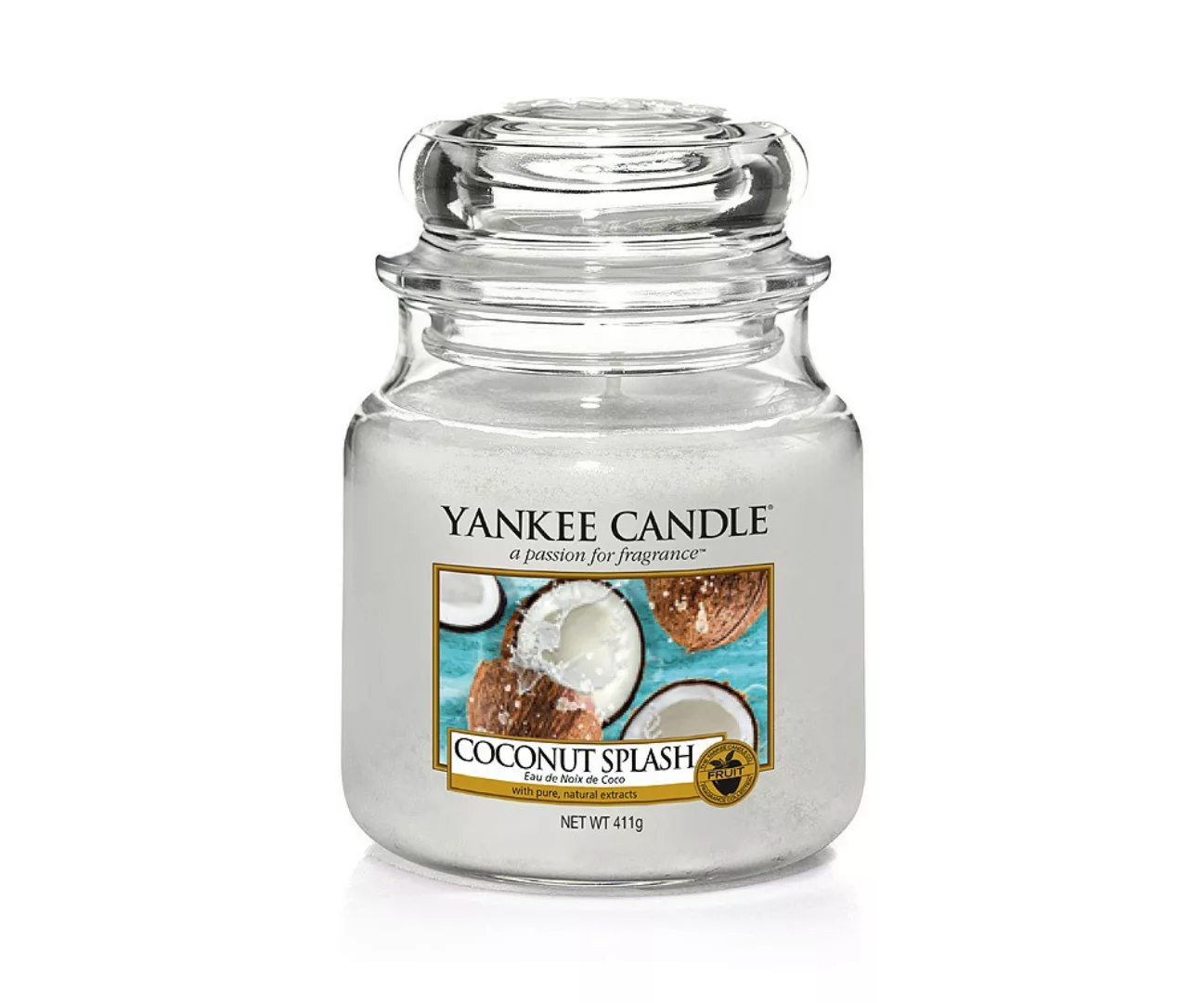 Yankee Candle Duftkerze Coconut Splash 411 g günstig online kaufen