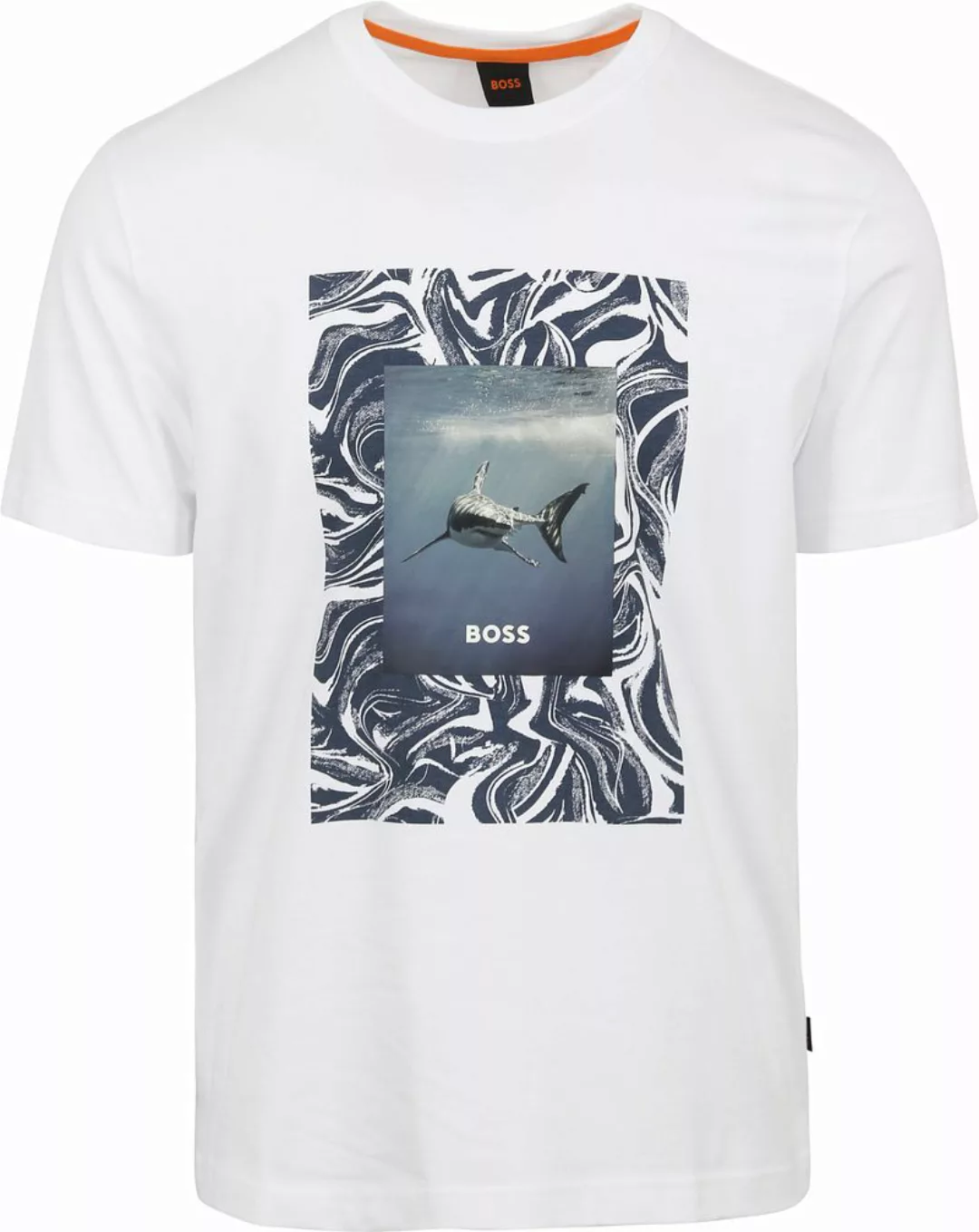 BOSS T-shirt Tucan Weiß - Größe XXL günstig online kaufen