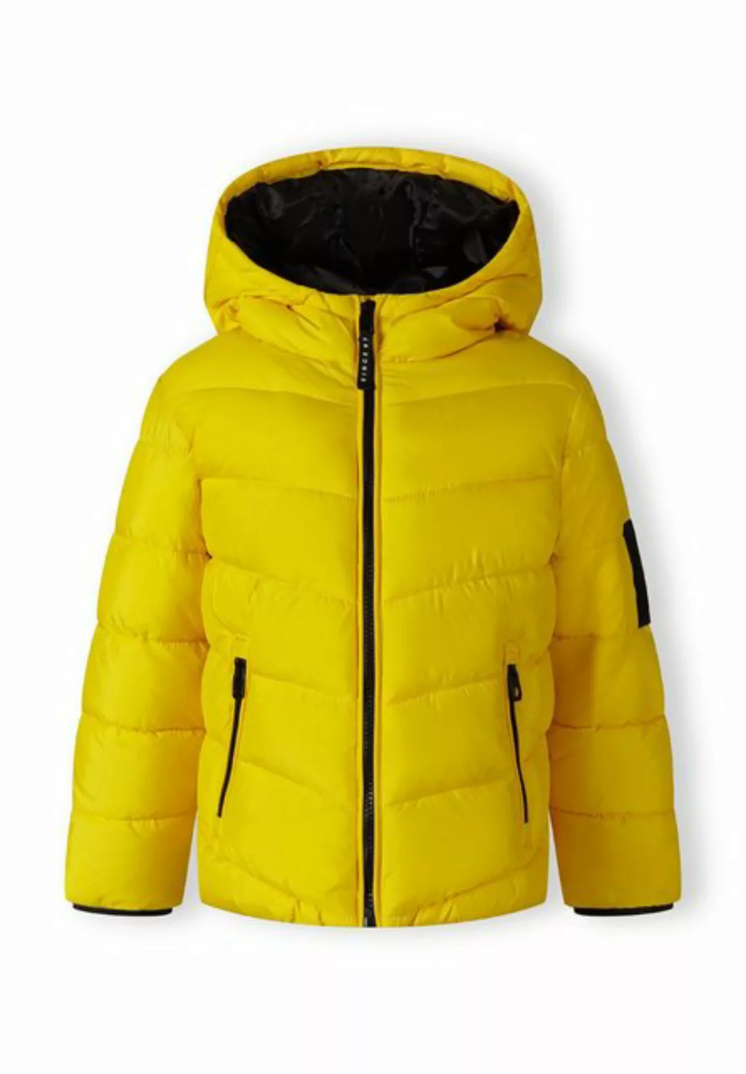 MINOTI Winterjacke Gefütterte Jacke mit reflektierendem Aufdruck (2y-14y) günstig online kaufen