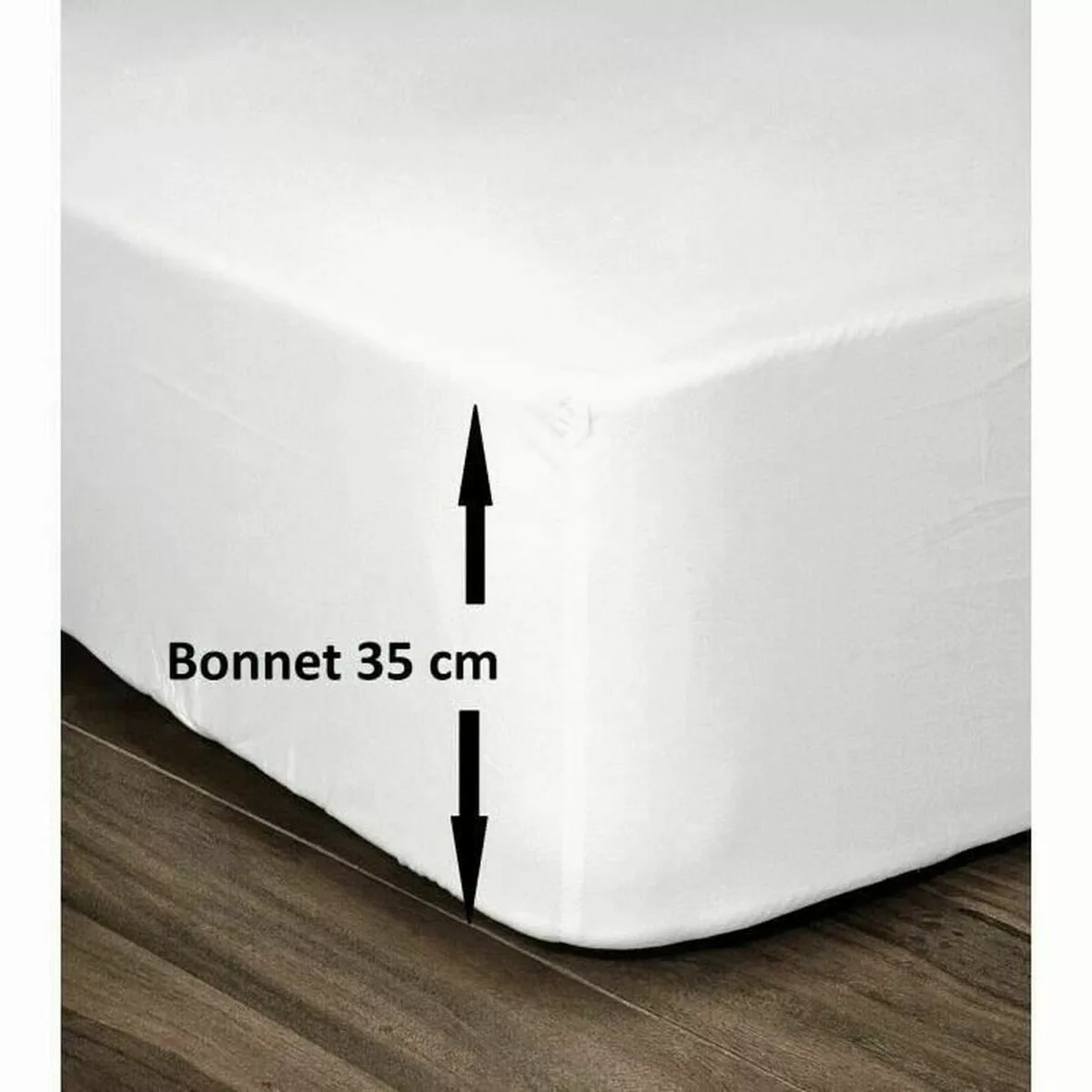 Bettlaken Lovely Home Weiß Doppelbett (180 X 200 Cm) günstig online kaufen