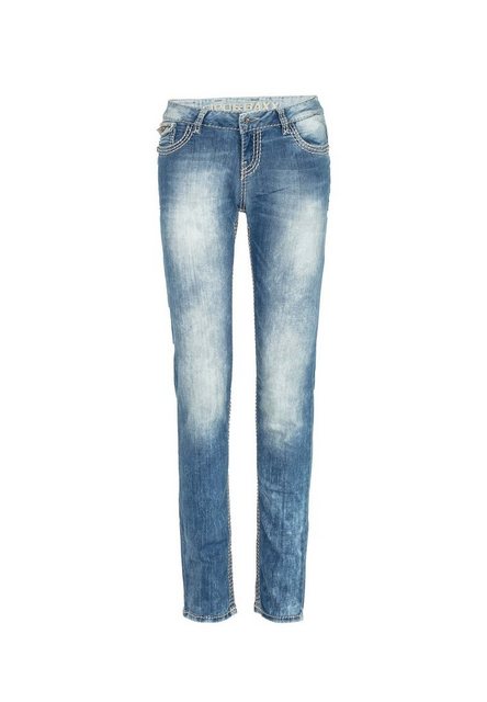 Cipo & Baxx Bequeme Jeans, mit dezenter Waschung in Straight Fit günstig online kaufen