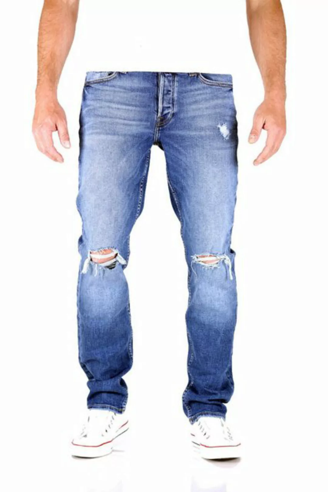 Jack & Jones Slim-fit-Jeans Jack & Jones Tim Original Slim Fit Herren Jeans günstig online kaufen