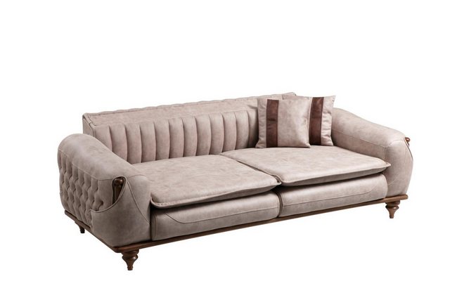 Xlmoebel Sofa Chesterfield Sofa Set Polstermöbel Sitzgarnitur Polster Sofa günstig online kaufen