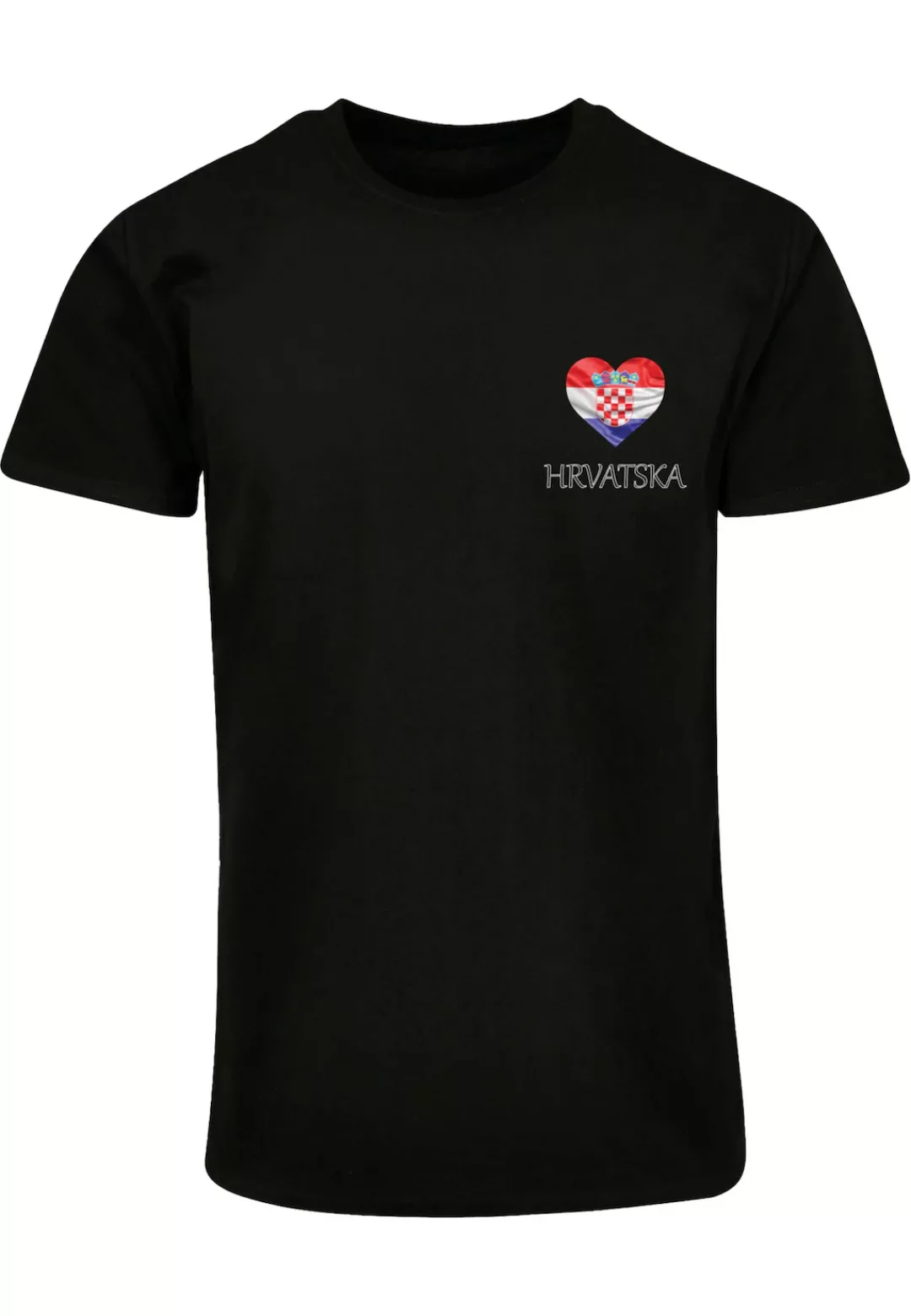 Merchcode T-Shirt "Merchcode Merchcode Football - Croatia T-shirt" günstig online kaufen