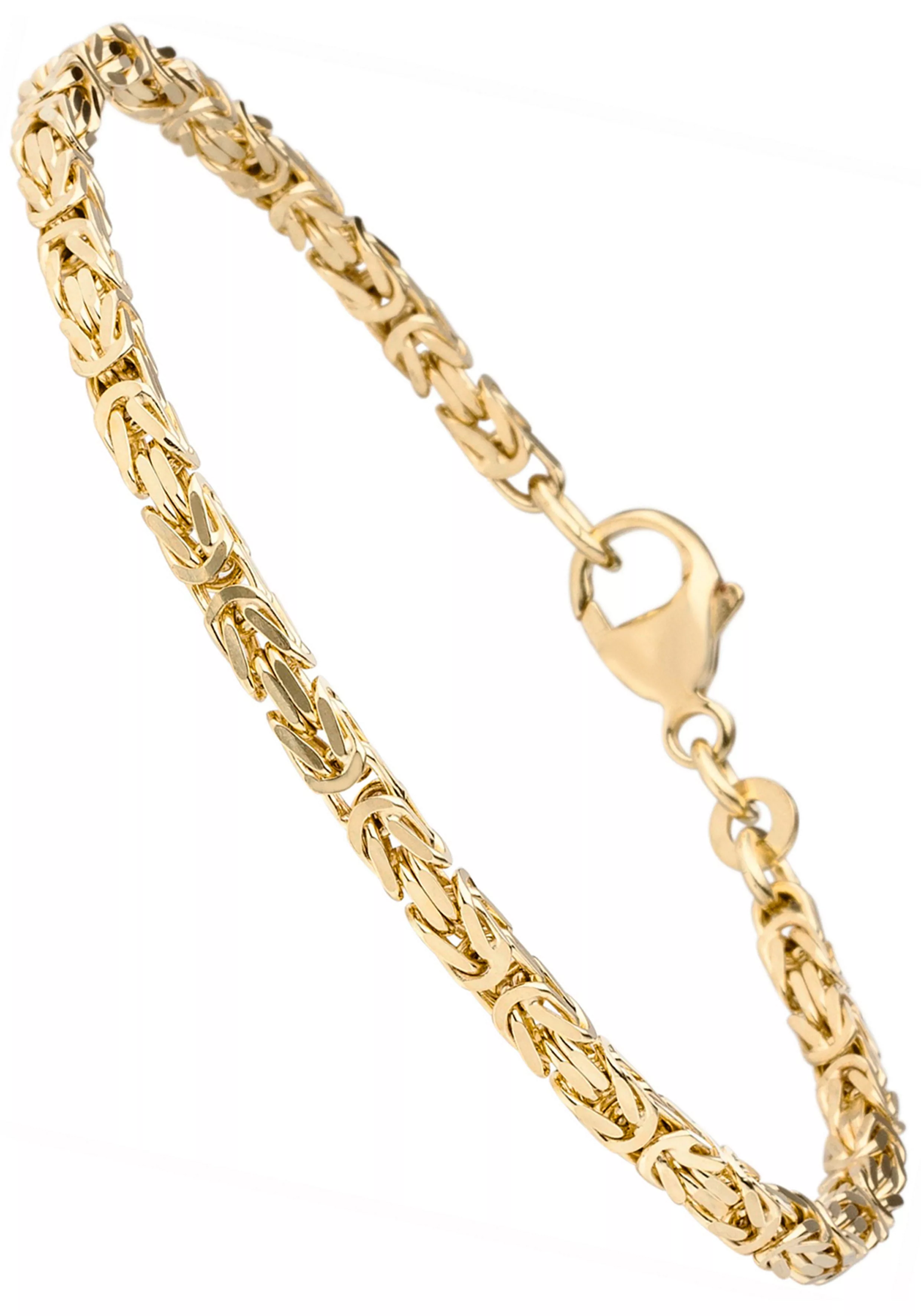 JOBO Armband, Königsarmband 333 Gold massiv 19 cm günstig online kaufen
