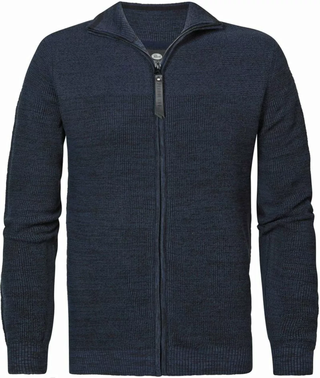 Petrol Strickjacke Maywood Navy - Größe M günstig online kaufen