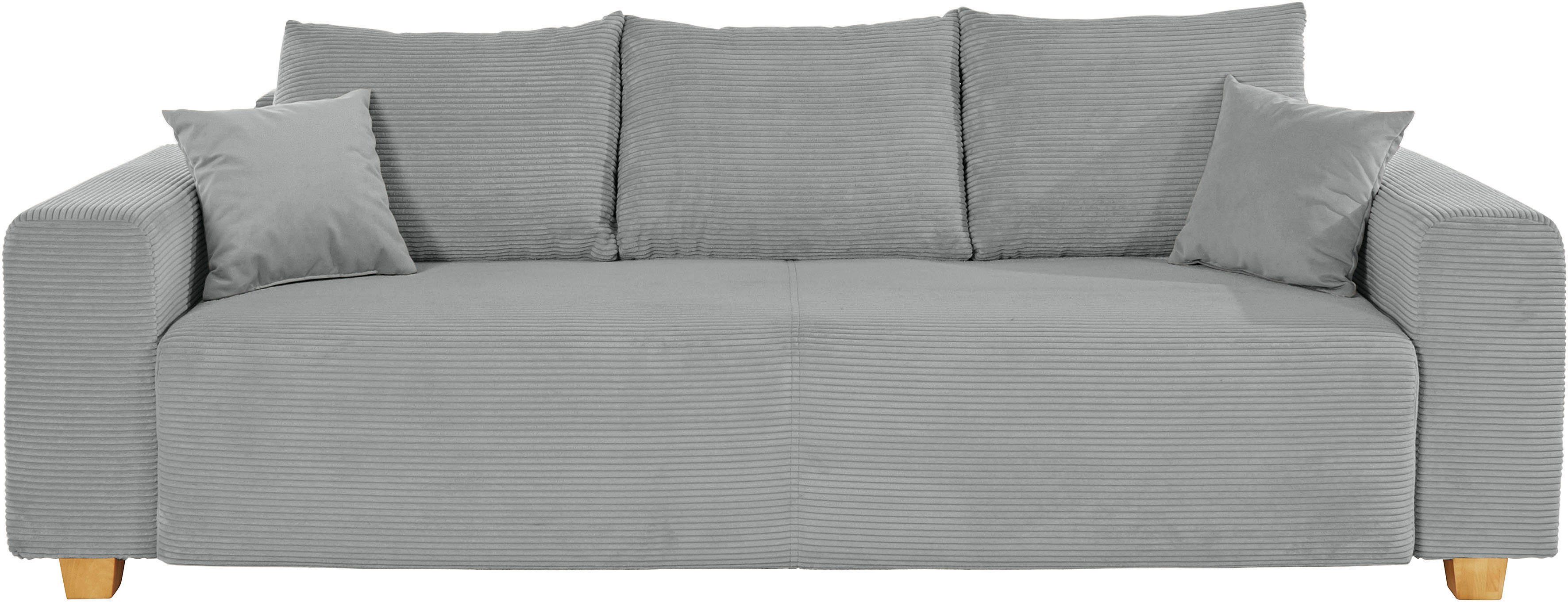 COLLECTION AB Schlafsofa "Yves, Liegefläche (B/T): 142/194 cm", inkl. Bettf günstig online kaufen