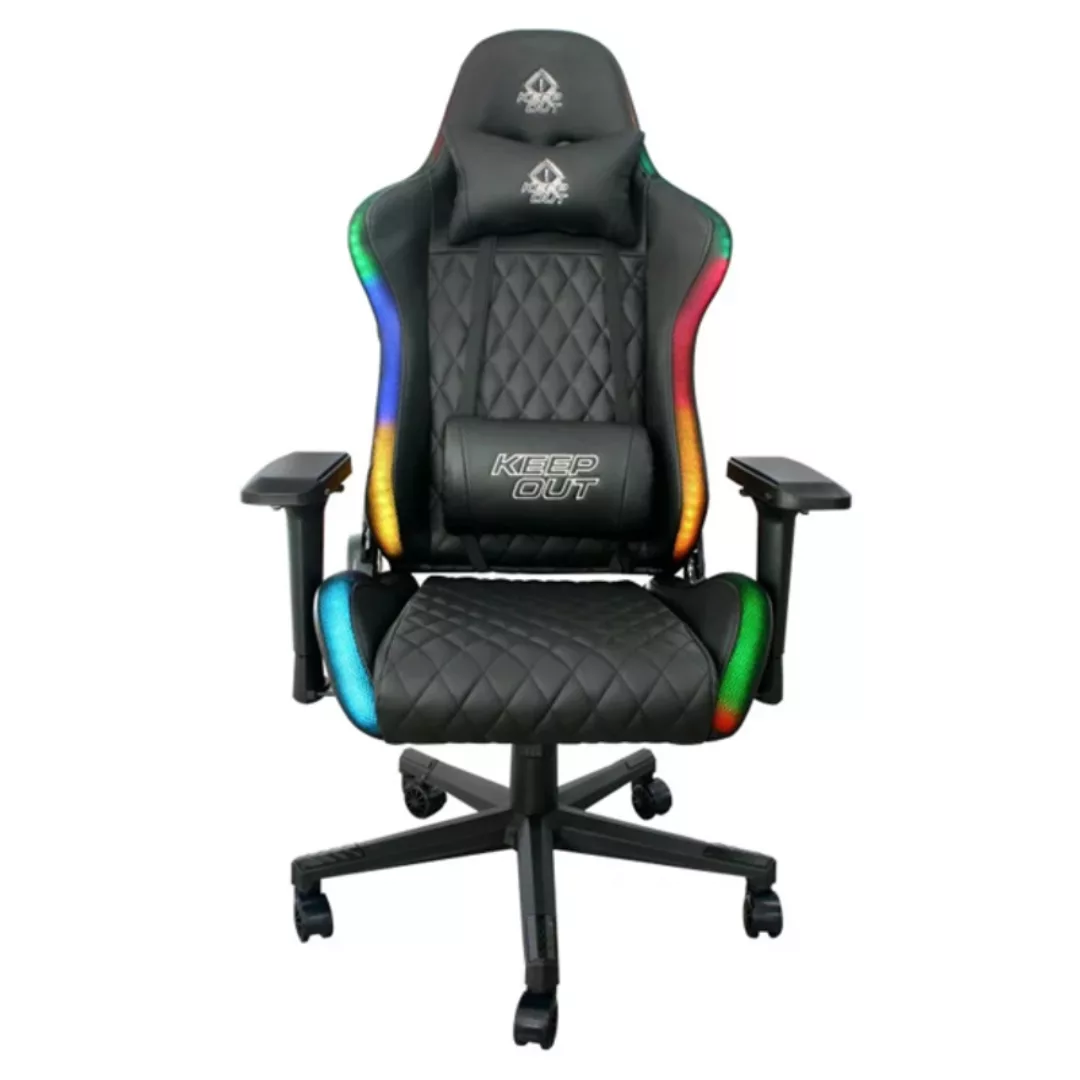 Gaming-stuhl Keep Out Xspro-rgb 180º Schwarz günstig online kaufen