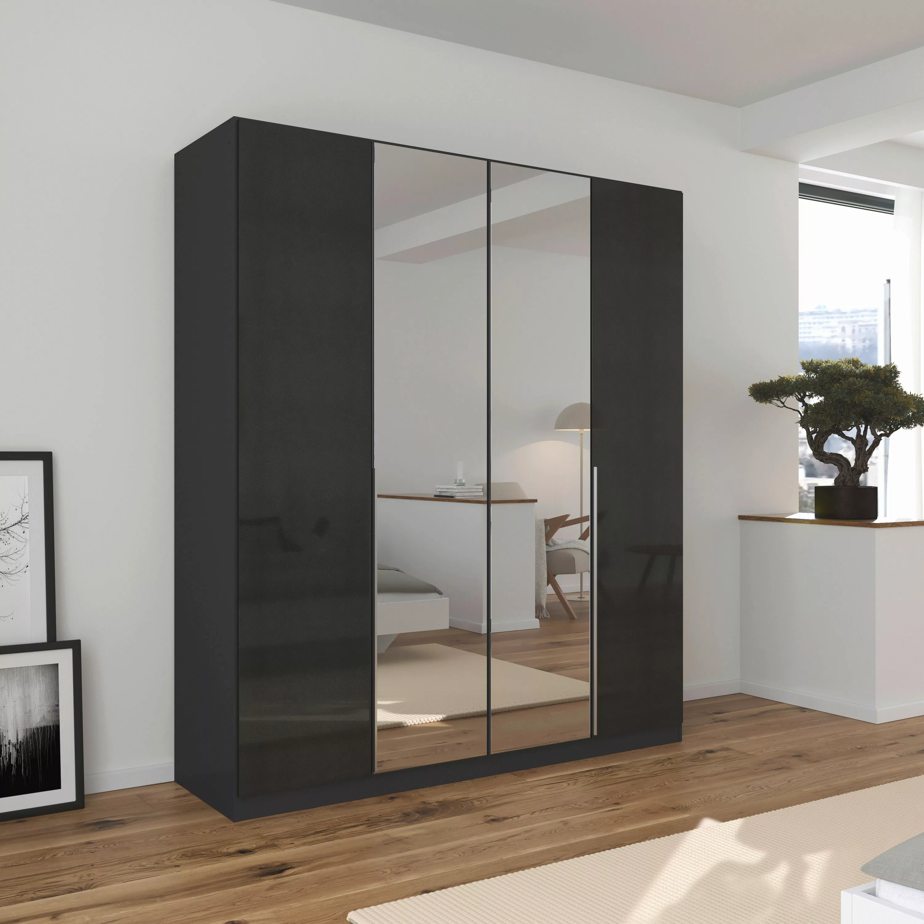 rauch Drehtürenschrank "Kleiderschrank Schrank Garderobe AGORDO mit Dekor- günstig online kaufen