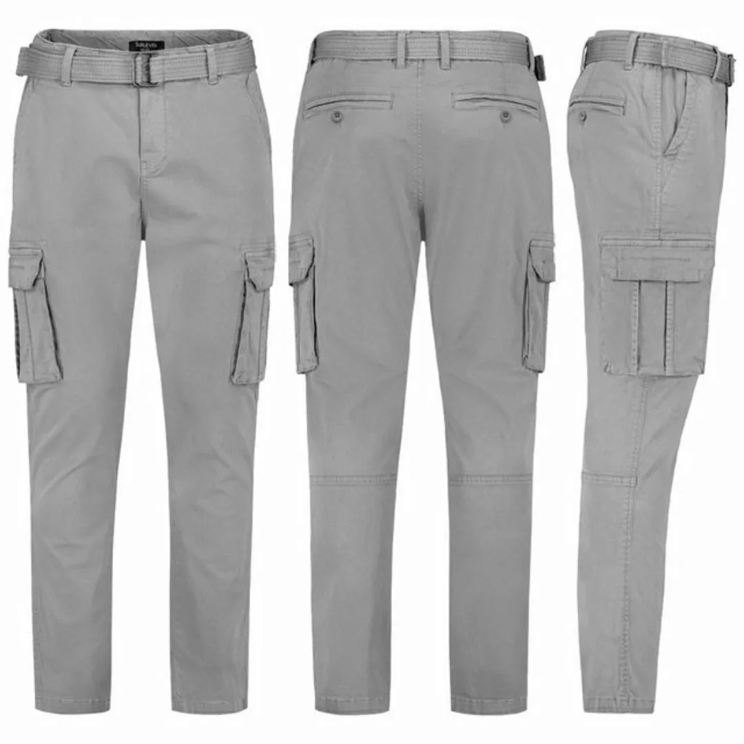 SUBLEVEL Cargohose Sublevel Herren Cargohose Regular Cargo Hose Freizeithos günstig online kaufen