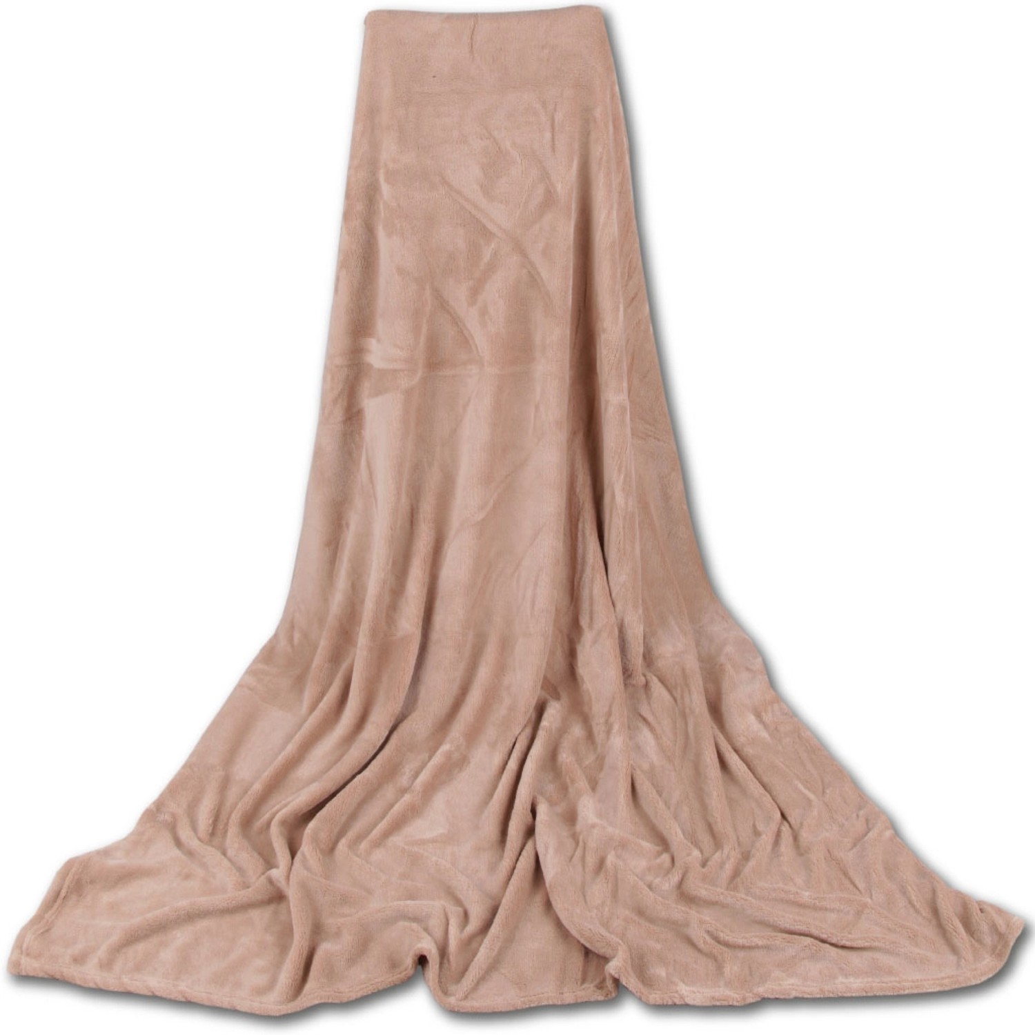 Bestgoodies Mikrofaser Decke Beige 130 x 170 cm günstig online kaufen