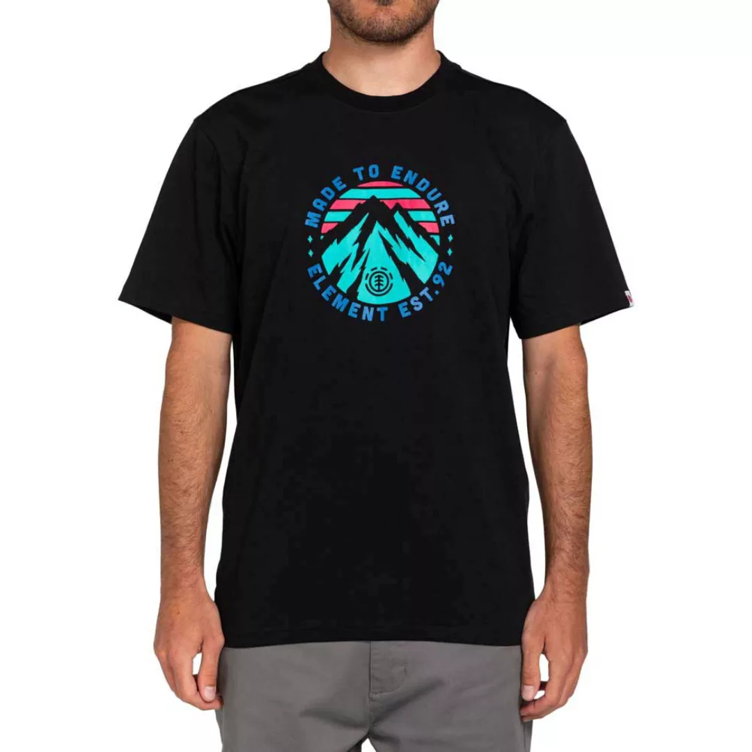 Element Lymont Kurzärmeliges T-shirt XS Flint Black günstig online kaufen