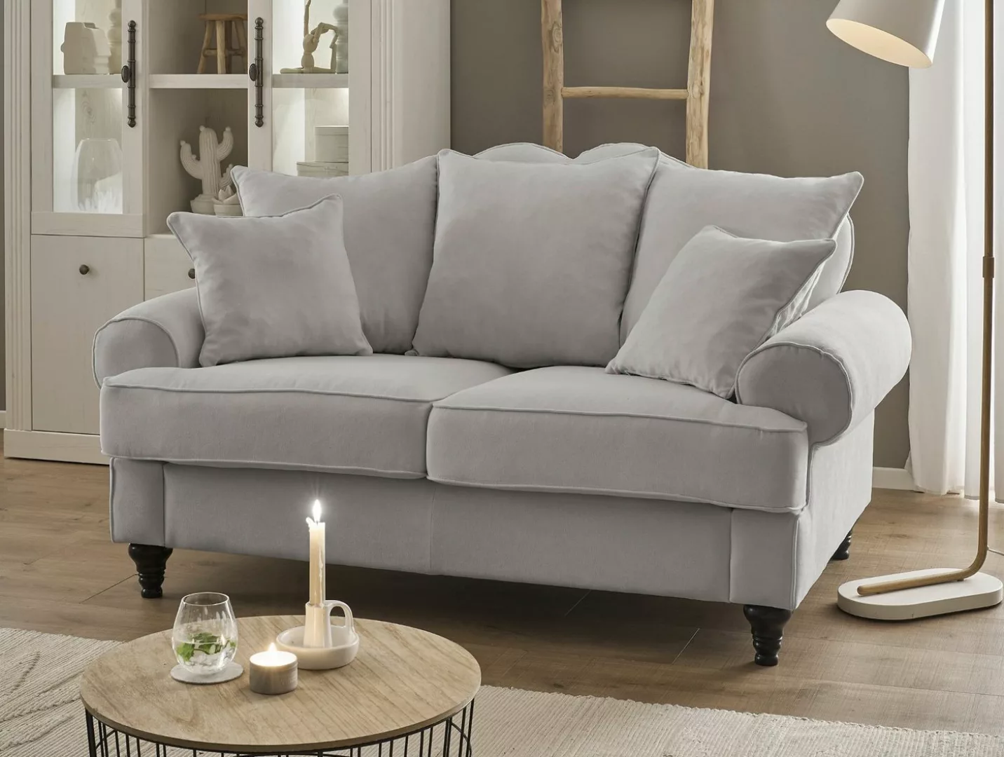 Furn.Design Sofa Adelina, Polsterung mit Wellenunterfederung und Federkern, günstig online kaufen