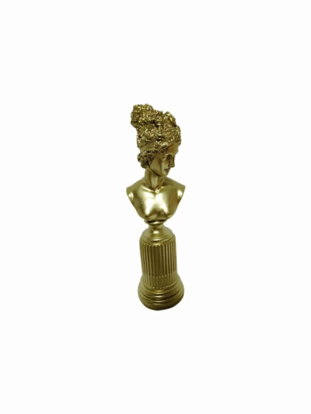 Skulptur Frau Gold günstig online kaufen