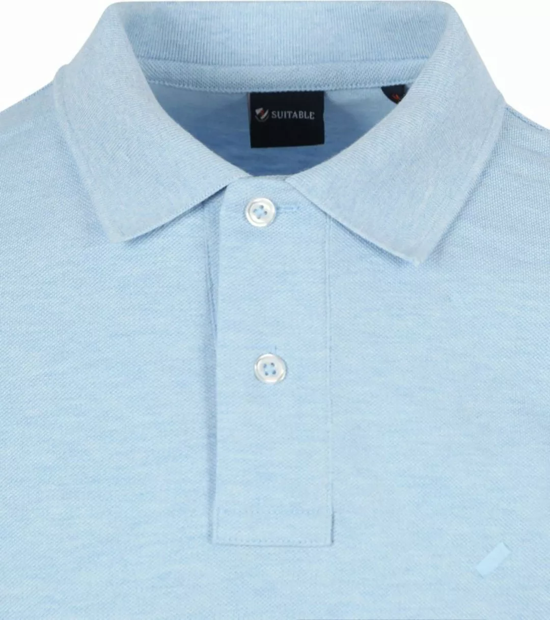 Suitable Mang Poloshirt Hellblau - Größe L günstig online kaufen