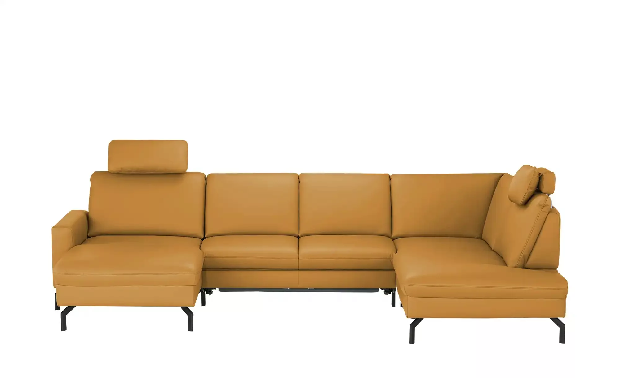 meinSofa Wohnlandschaft  Grace ¦ orange ¦ Maße (cm): B: 332 H: 89 T: 220 Po günstig online kaufen