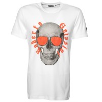 Herren T-Shirt Stitched Skull günstig online kaufen