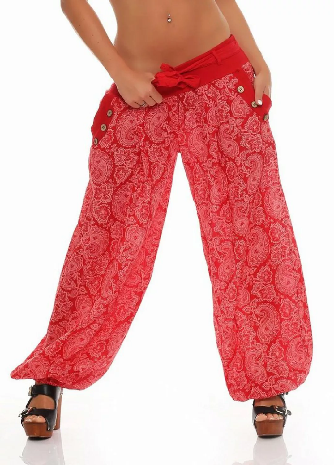 malito more than fashion Haremshose 3488 Aladinhose im Orient Print mit ela günstig online kaufen