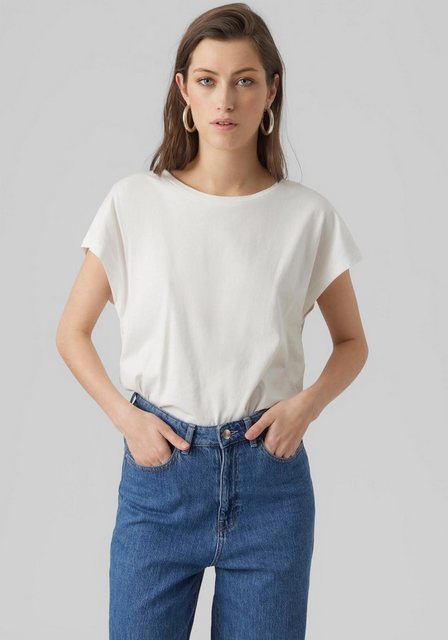 Vero Moda Kurzarmshirt VMPIA SS WIDE TOP NOOS günstig online kaufen