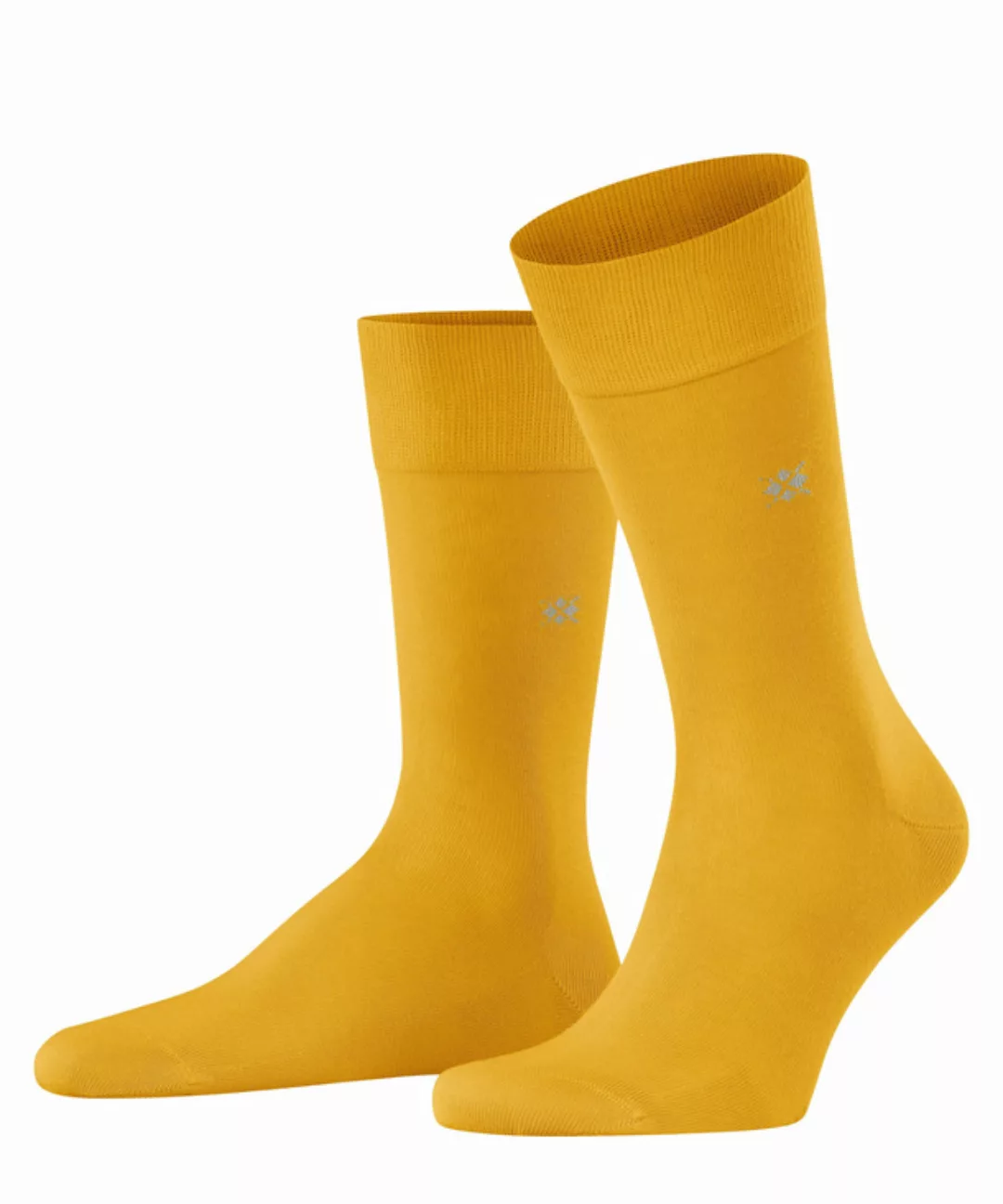 Burlington Dublin Herren Socken, 40-46, Gelb, Uni, Baumwolle, 21015-131602 günstig online kaufen