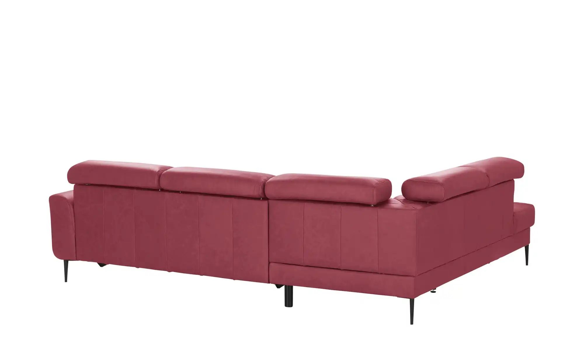 Max Schelling Ecksofa  Momentum ¦ rot ¦ Maße (cm): B: 262 H: 92 T: 213 Pols günstig online kaufen