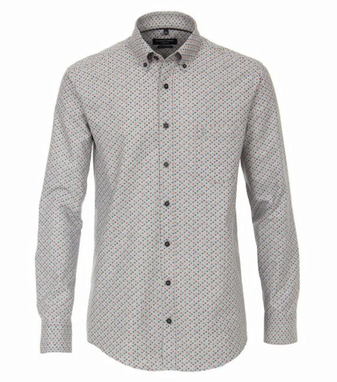 CASAMODA Langarmshirt Flanell Hemd Print günstig online kaufen