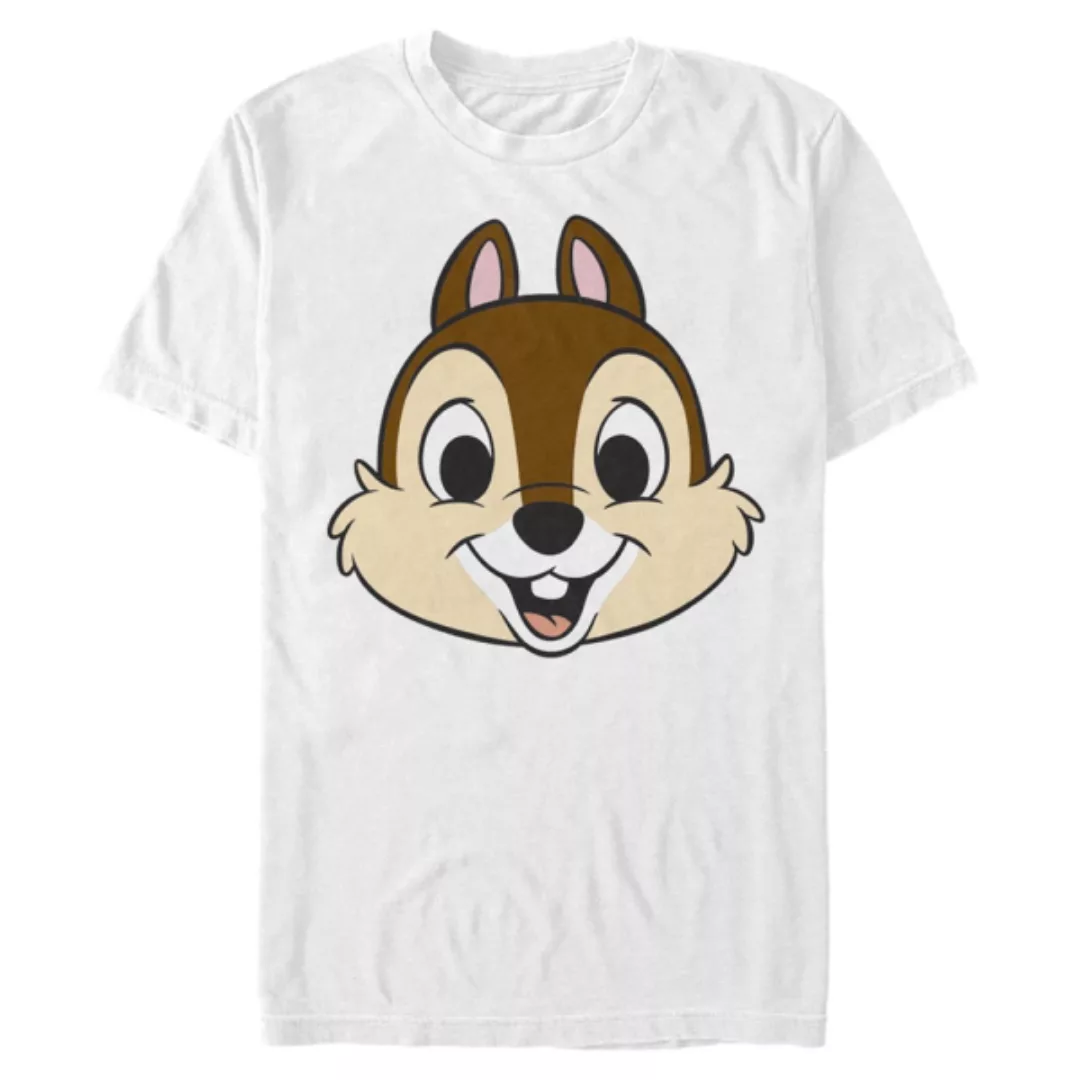 Disney Classics - Micky Maus - Chip Big Face - Männer T-Shirt günstig online kaufen