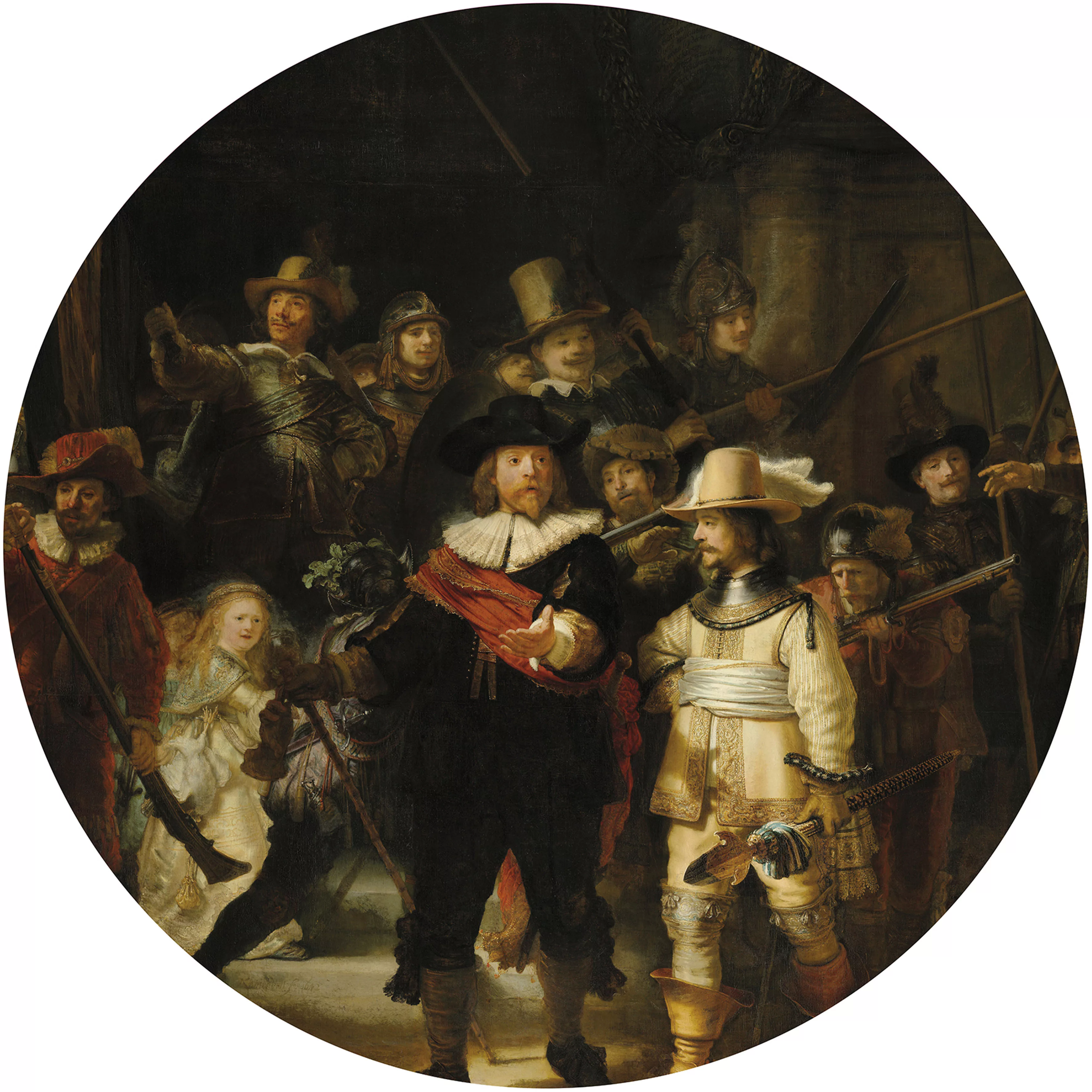 Art for the home Wandtattoo "Die Nachtwache Rembrandt", (1 St.) günstig online kaufen