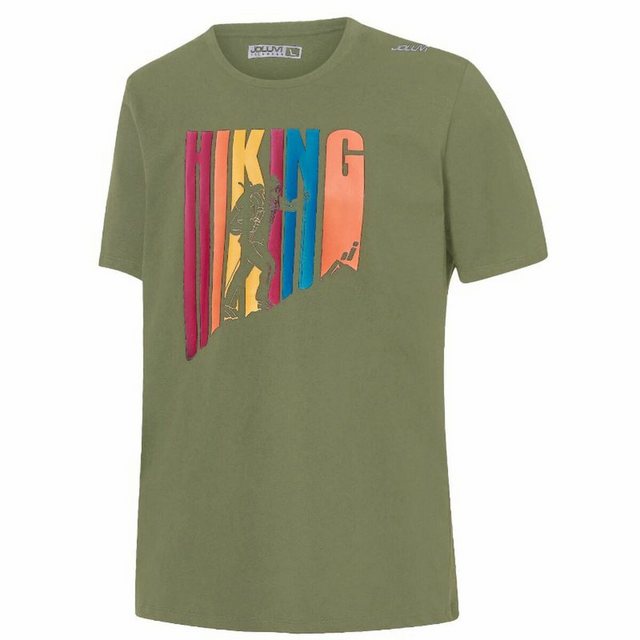 Joluvi T-Shirt Herren Kurzarm-T-Shirt Joluvi Hiking Grau günstig online kaufen