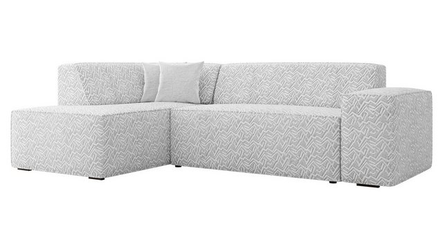 MIRJAN24 Ecksofa Lordin Premium, L-Form, Kissen-Set, Schwarze Füße, freier günstig online kaufen