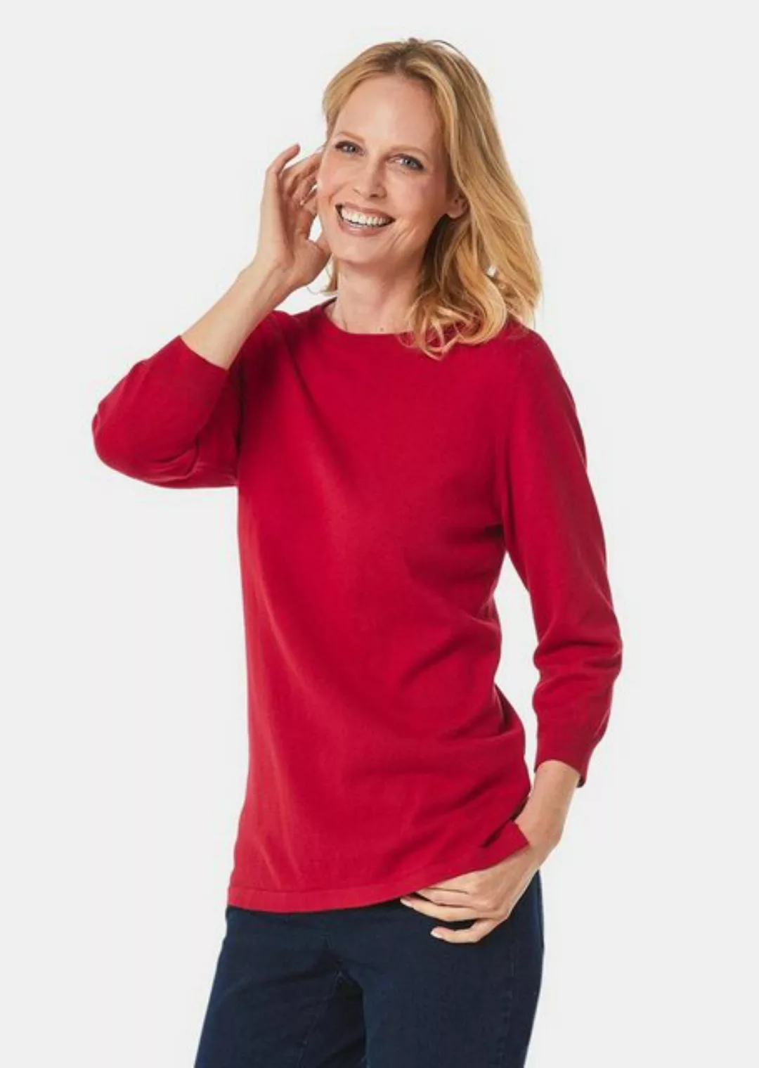 GOLDNER Strickpullover Pullover aus hochwertigem Garn günstig online kaufen