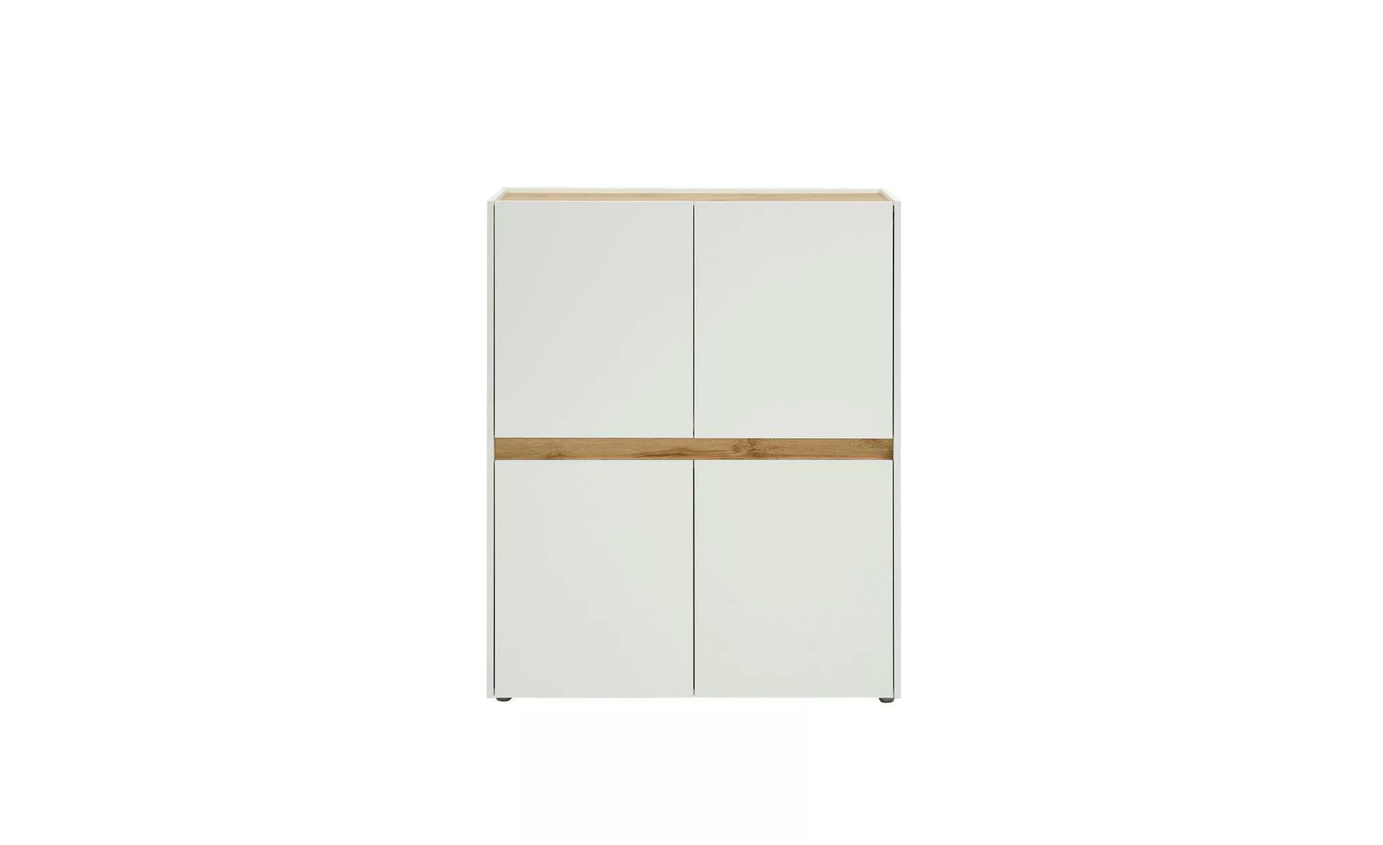 Highboard  Cande ¦ weiß ¦ Maße (cm): B: 100 H: 40 Kommoden & Sideboards > K günstig online kaufen