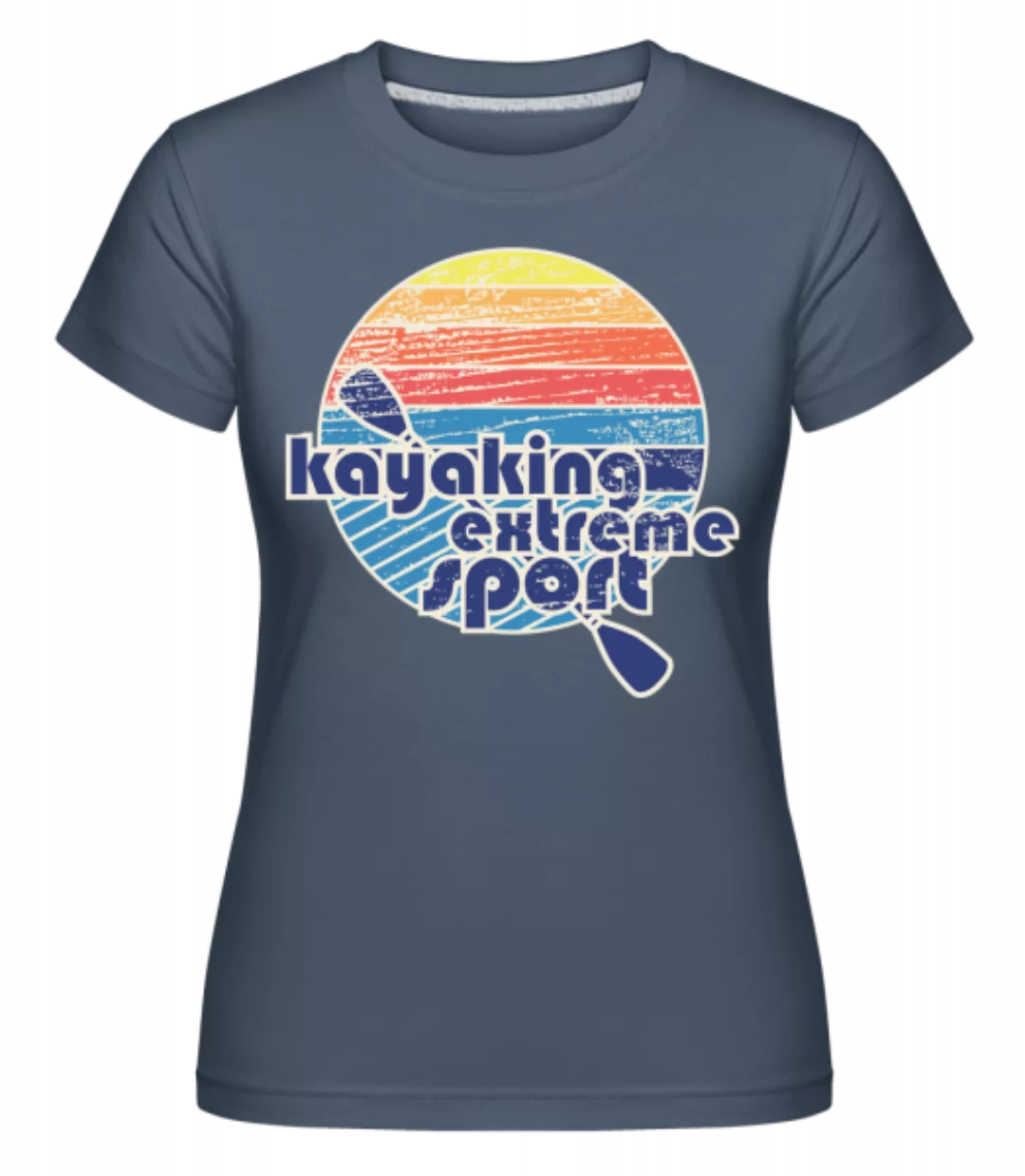 Kayaking Logo · Shirtinator Frauen T-Shirt günstig online kaufen