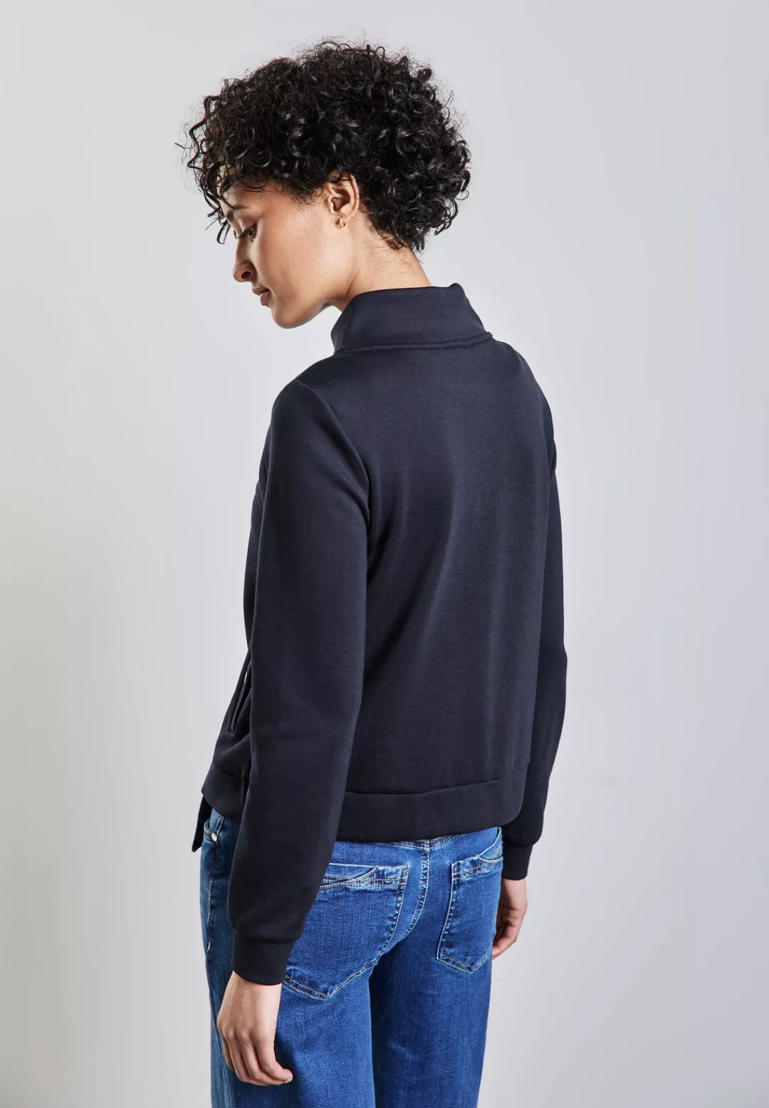 STREET ONE Cardigan, mit Turtleneck günstig online kaufen