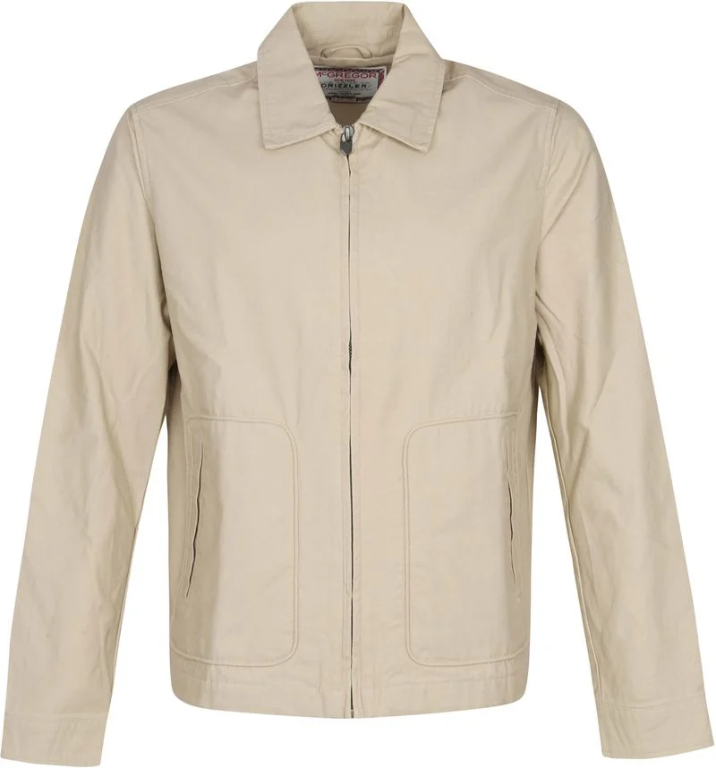 McGregor Drizzler Jacke Beige - Größe XXL günstig online kaufen