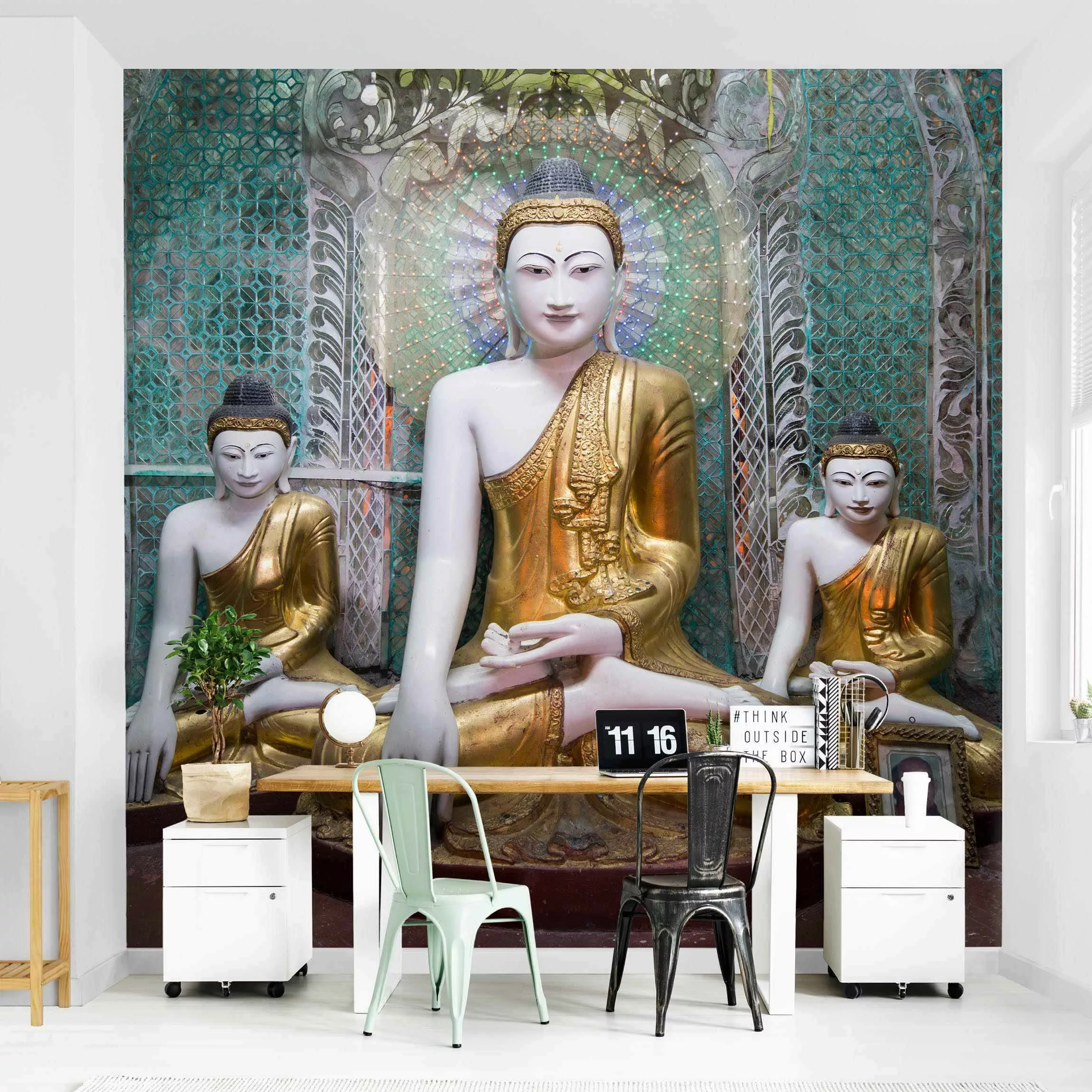 Fototapete Buddha Statuen günstig online kaufen