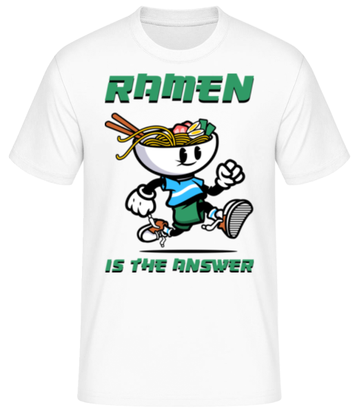 Ramen Is The Answer · Männer Basic T-Shirt günstig online kaufen