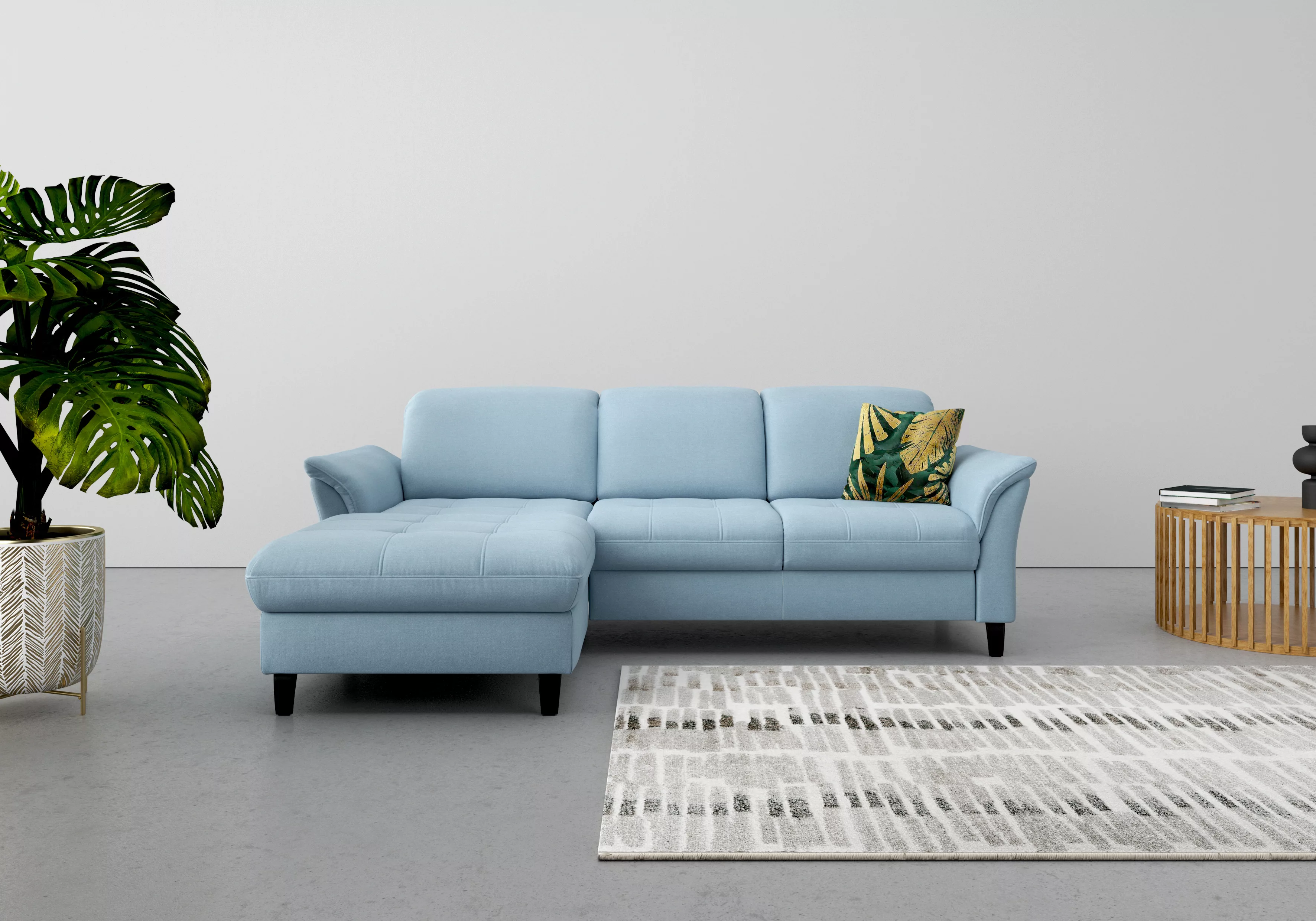 sit&more Ecksofa "Maggiore L-Form", wahlweise mit Kopfteilverstellung, Bett günstig online kaufen
