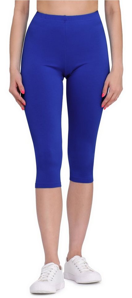 Bellivalini Leggings Damen 3/4 Capri Hose aus Viskose BLV50-148 (1-tlg) aus günstig online kaufen