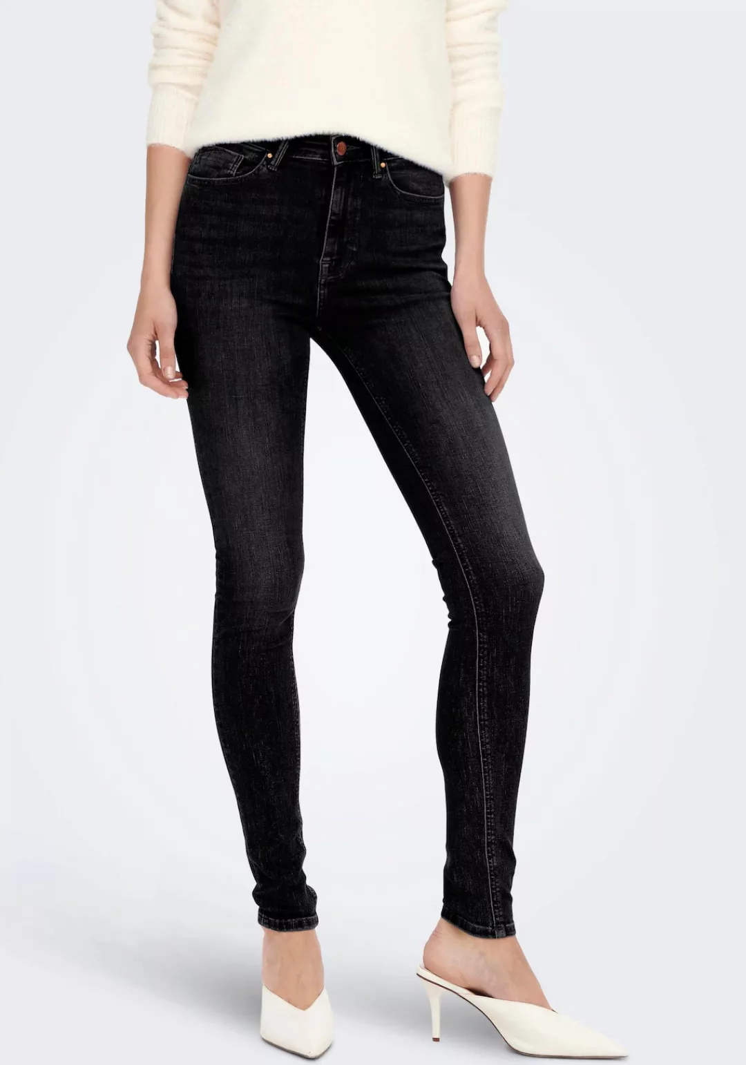 ONLY Skinny-fit-Jeans "ONLPAOLA HW SK DNM TAI" günstig online kaufen